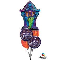 Bouquet-70 RIP Tombstone Qualatex #18571 18467-2 91540-2